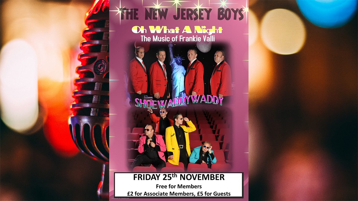 New Eltham Social Club Live Music Tribute Act Jersey Boys Tribute New Eltham Social Club Live Music Tribute Act Jersey Boys Tribute